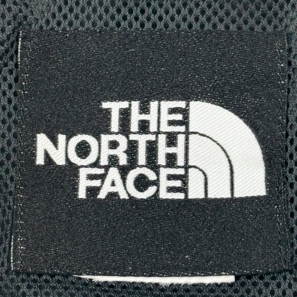 The North Face Women's Full Zip Logo Front Berry Black Lightweight Hooded Jacket - Picture 7 of 10
